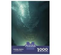 Puzzles for Adults 1000 Piece Thalassophobia Underwater Monster Encounter Jigsaw for Adults Relax Games Difficult Hard Unique Birthday And Xmas Gifts 38x26cm/1000pcs