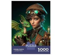 Puzzles for Adults 1000 Piece The Alchemists Companion Jigsaw for Adults Relax Games Difficult Hard Unique Birthday And Xmas Gifts 70x50cm/1000pcs