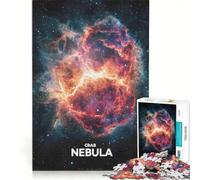 Puzzles for Adults 1000 Piece The Crab Nebula Space Series Toy Wall Decor Challenging To Complete Unique Birthday And Gifts 50x75cm