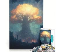 Puzzles for Adults 1000 Piece The Great Tree Fantasy Toy Wall Decor Challenging To Complete Unique Birthday And Gifts 38x52cm