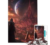 Puzzles for Adults 1000 Piece The Last Watch Over A Fallen World Help The Brain Exercise Analysis And Logic Hands-on Game for And from 14 Years And over (38x52cm)