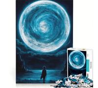 Puzzles for Adults 1000 Piece The Lunar Vortex Explorer Toy Wall Decor Challenging To Complete Unique Birthday And Gifts 38x52cm