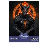 Puzzles for Adults 1000 Piece The Menace of Asmodeus Puzzle for Adults Brain Teaser Game Home Decoration Christmas Birthday Gifts 38x26cm/1000pcs