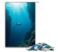 Puzzles for Adults 1000 Piece Underwater World Jigsaw Puzzle Home Educational Games DIY Toys Great Gift for Games 1000 PCS(75x50cm)