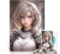 Puzzles for Adults 1000 Piece Valkyrie Maiden Angel Spielspielzeug als Familiengeschenk Kunstwerk Geschenk52x38cm