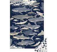Puzzles for Adults 1000 Piece Whale Shark Pattern Puzzle for Adults Relaxing Games Staycation Kill Time Unique Birthday And Xmas Gifts 70x50cm/1000pcs