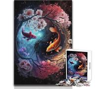 Puzzles for Adults 1000 Pieces A Yin And Yang Journey Toy Intellectual Game Presents for Women Gift Birthday Size 50x75cm