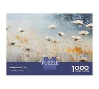 Puzzles for Adults 1000 Pieces Abstract Flower Painting Jigsaws for Adults Brain Teaser Game Analysis And Logic Unique Birthday And Xmas Gifts 70x50cm/1000pcs