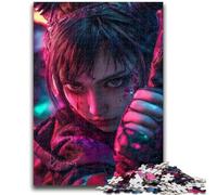 Puzzles for Adults 1000 Pieces Anime Demon Girl for Educational Game Challenge Toy for Is Ideal As A Gift for The Whole Family 38x26cm