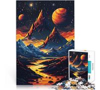 puzzles for adults 1000 pieces Astral Evening Herausforderndes Spielspielzeug Lustige Aktivitäten für zu Hause, Geburtstagsgeschenk, Reisegeschenk,38x26cm