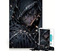 Puzzles for Adults 1000 Pieces Azure Mage︰ Battle Scarred Flawless Fit Art Logic Skill Play Slow Game Play Christmas Calm Gift (38x52cm)