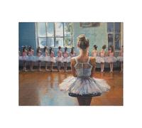 Puzzles For Adults 1000 Pieces - Ballerina Class Jigsaw Puzzle, Brain Teaser Fun Game