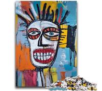 Puzzles for Adults 1000 Pieces Basquiat-style Toys Educational Games Stress Relieving Parent-child Interaction for Ages 14+ 50x75cm