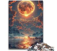 Puzzles for Adults 1000 Pieces Beautiful Desert Dunes at Twilight 1000 Piece Jigsaw,Challenging Family Activity Games DIY Toy for Home Wall Decor Gifts (50x75cm)