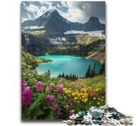 Puzzles for Adults 1000 Pieces Beautiful Mountains And Lakes Challenging To Complete But Fun And Humorous Unique Birthday And Gifts 50x75cm