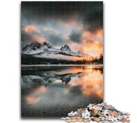 Puzzles for Adults 1000 Pieces Beautiful Mountains And Lakes Stress Reliever Difficult Challenge Unique Home Decor And Gifts 50x75cm