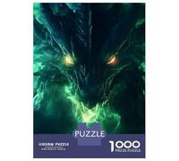 Puzzles for Adults 1000 Pieces Black Shadow Dragons Power Jigsaw for Adults Brain Teaser Game Analysis And Logic Fun Activities at Home 70x50cm/1000pcs
