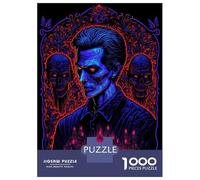 Puzzles for Adults 1000 Pieces Blood Call Blood Puzzles for Adults Brain Teaser Game Home Decoration Fun Activities at Home 70x50cm/1000pcs