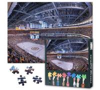 Puzzles for Adults 1000 Pieces Boston TD Garden Stadium Challenging Jigsaw Puzzles for Adults, 27.5x19.7 Inch Ice Hockey Arena Puzzle Game for Men Women Home Decoration Birthday Gift