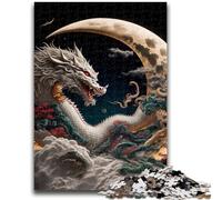 Puzzles for Adults 1000 Pieces Brave Dragon Family Fun for Is Ideal As A Gift for The Whole Family for And Age 14 Years Up 50x75cm
