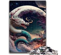 Puzzles for Adults 1000 Pieces Brave Dragon for Educational Game Challenge Toy for Is Ideal As A Gift for The Whole Family 38x26cm