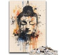 Puzzles for Adults 1000 Pieces Buddha Challenging To Complete But Fun And Humorous Birthday Present, Gifts, Wall Art 26x38cm