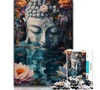 Puzzles for Adults 1000 Pieces Buddha Statues Adult Jigsaw,Educational Games Wall Decoration Unique Birthday And Xmas Gifts 26x38cm