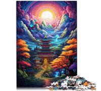 puzzles for adults 1000 pieces Bulguksa Temple South Korea Precision Cut Jigsaw Puzzle 26x38cm Unique Home Decor and Gifts