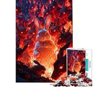 Puzzles for Adults 1000 Pieces Bunny Apocalypse Jigsaw for Adults Hands-on Game Perfect Decoration Unique Birthday And Xmas Gifts (Size 50x75cm)