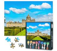 Puzzles for Adults 1000 Pieces, Castle Howard Jigsaw Puzzles, North Yorkshire Adult Puzzle for Adults, Educational Fun Games or Toys for Elders Friends 20X27 INCH