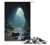 Puzzles for Adults 1000 Pieces Cave And Strange Stone Impossible Puzzle Family Game Stress Reliever Difficult Challenge 1000 PCS(38x26cm)