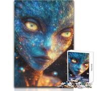 Puzzles for Adults 1000 Pieces Celestial Oracle︰ The Cosmic Witness Tough Challenge Hands-on Game for And from 14 Years And over (size 38x26cm)