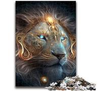 Puzzles for Adults 1000 Pieces Celestial Visions Lion Family Fun for Is Ideal As A Gift for The Whole Family for And Age 14 Years Up 38x26cm