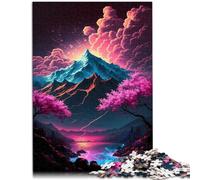 puzzles for adults 1000 pieces Cherry Blossom Japan Art Toys Educational Games Stress Relieving 26x38cm deal as gifts for the whole family