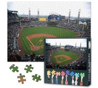 Puzzles for Adults 1000 Pieces Chicago Baseball Field Jigsaw Puzzles 1000 Pieces Family Challenge Game Suitable for Game Nights Adult and Adolescent Family Toy Finished Size: 70x50cm
