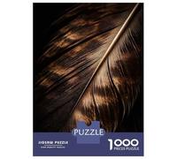 Puzzles for Adults 1000 Pieces Close-up of A Feather Jigsaw for Adults Brain Teaser Game Analysis And Logic Fun Activities at Home 70x50cm/1000pcs