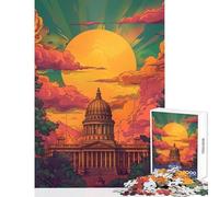 Puzzles for Adults 1000 Pieces Colorado State Capitol Jigsaw 1000 Pieces Educational Games Great Gifts And Toys Hand Speed Race (50x75cm)