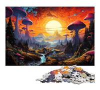 Puzzles for Adults 1000 Pieces Colorful Psychedelia beyond The World Jigsaw Puzzle A Work of Art for And Teenager Age 14 Years Up 1000 PCS(75x50cm)