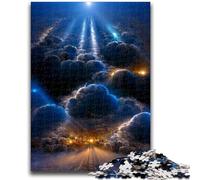Puzzles for Adults 1000 Pieces Colourful Dream Clouds Adult Jigsaw,Educational Games Wall Decoration Unique Birthday And Xmas Gifts (75x50cm)