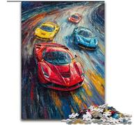 Puzzles for Adults 1000 Pieces Cool Sports Car, for And 14 Years And over for Educational Game Challenge Toy Gift for Birthdays (Size 50x75cm)