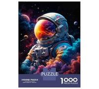 Puzzles for Adults 1000 Pieces Cosmic Astronaut Adventure-5 Adult Jigsaw Puzzle Hands-on Game Staycation Kill Time Challenging Game Gifts 70x50cm/1000pcs