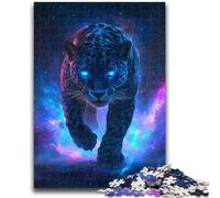 Puzzles for Adults 1000 Pieces Cosmic Black Panther Stress Reliever Difficult Challenge Unique Home Decor And Gifts 26x38cm