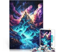 puzzles for adults 1000 pieces Cosmic Mountain Peak Pädagogisches Spielzeug zum Stressabbau Für Paare geeignet52x38cm
