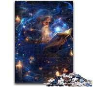 Puzzles for Adults 1000 Pieces Cosmic Wizard for Age 14+ Educational Games For Adults And Teenagers Artwork Gift 50x75cm