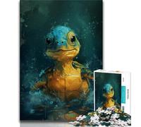 Puzzles for Adults 1000 Pieces Cute Little Yellow Turtle 1000 Pieces for Adults,Artistic Wall Decor & Birthday Gift Idea for Friends, Home Office (size 75x50cm)