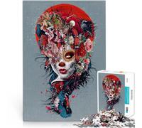 puzzles for adults 1000 pieces Day of the Dead Anspruchsvolles Spiel und Familienspaß Wunschliste mit dem Weihnachtsmann75x50cm