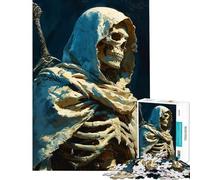 Puzzles for Adults 1000 Pieces Death's Messenger Teenager Puzzles Brain Teaser Game Precision Cutting Fun at Home Activities, (Size 75x50cm)