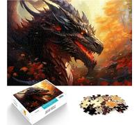 puzzles for adults 1000 pieces Dragons Art Challenging Difficult 50x75cm deal as gifts for the whole family for and 14 Years old