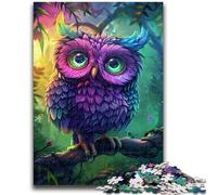 Puzzles for Adults 1000 Pieces Dream Owl Adult Puzzles,Educational Games Home Decoration Suitable for Desktop Decoration (38x26cm)