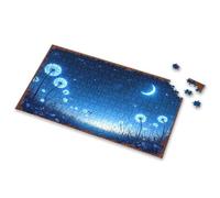 Puzzles For Adults 1000 Pieces Dreamy Night Sky With Glowing Dandelions Picture Puzzle Puzzle Easter Gifts For Toddlers(500PCS)